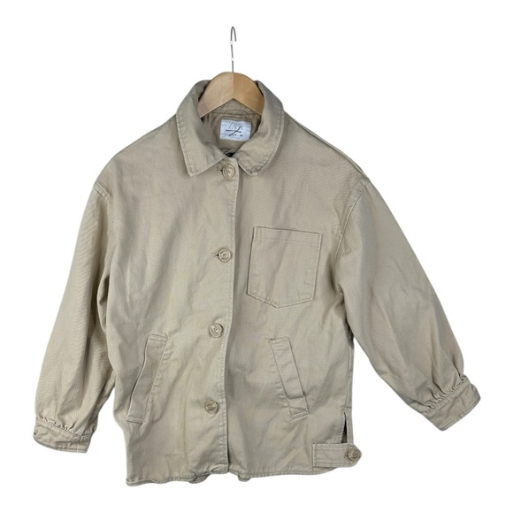 Zara Other - Zara Beige Button-Up Jacket‎